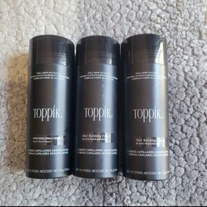 Hair Building Fibers (Black)- Set Of 3 Giant Size
